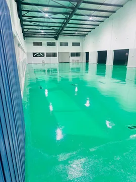 Browns completed floor, photograph 11